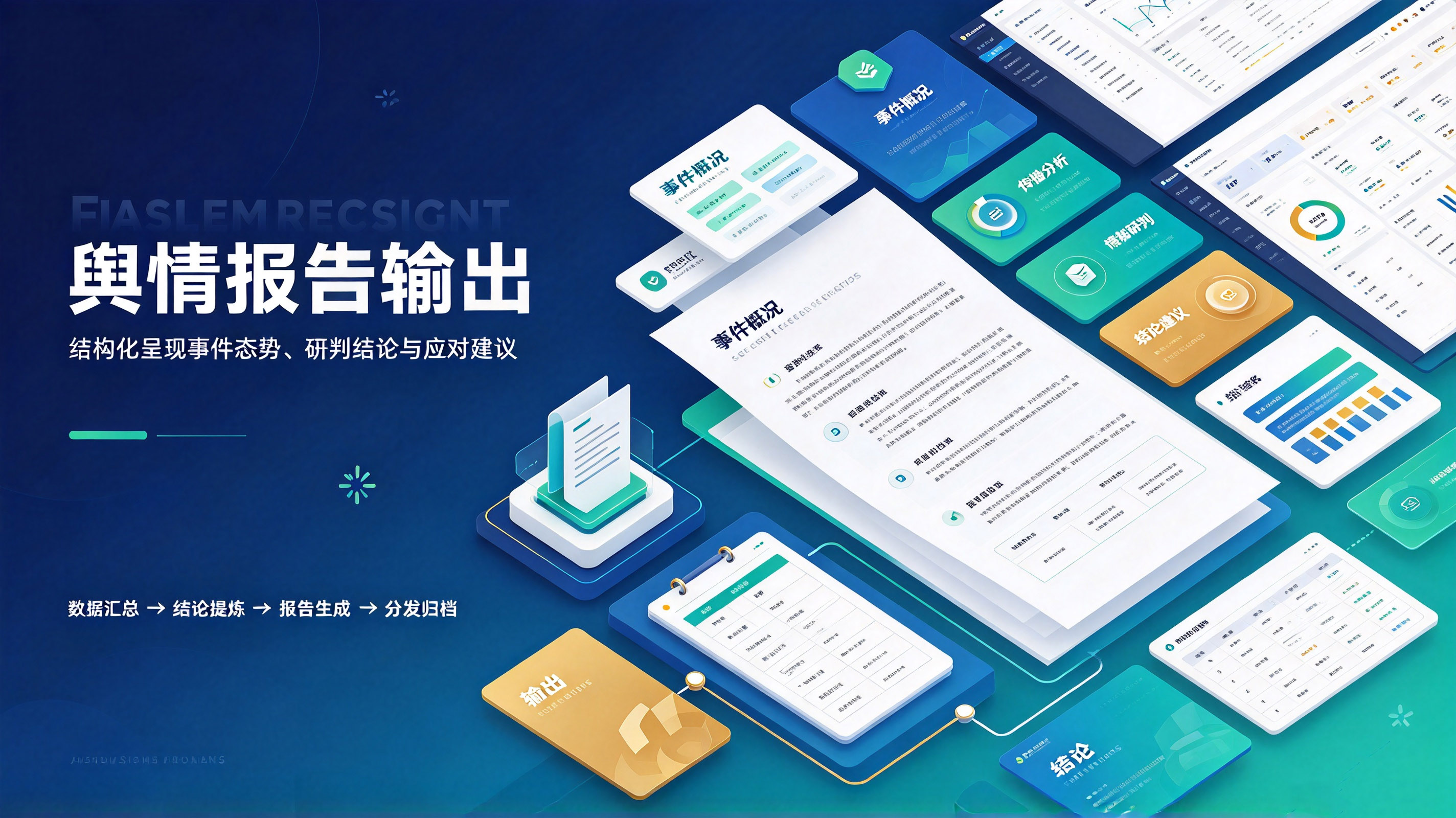 舆情报告输出